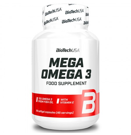 BIOTECH USA MEGA OMEGA 3 90-180 Capsules