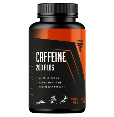 TREC NUTRITION®CAFFEINE 200 PLUS 60 CAPSULES