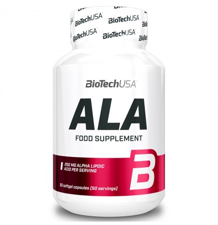 BIOTECH USA ALA 50 SOFTGEL CAPSULES